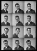 Porträtt, Jan Andersson, Emausgatan 35, Västerås.
Ur Gustaf Åhmans samling.
