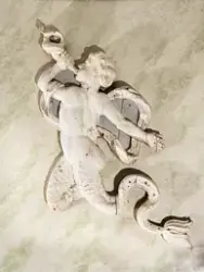 Skulptur, sjöjungfru