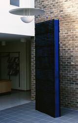 Jordblå tavle [Tekstil]