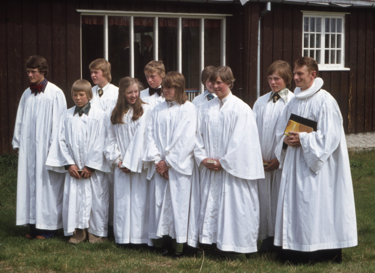 Konfirmanter i Dalsbygda. 1977.