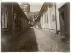 Västerås, kv. Proban.
Lilla Kyrkogatan, c:a 1890-1900.