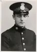Poliskonstapel Rudolf Hanny Jonsson, Växjö, ca 1933-35. 
Bröstbild, halvprofil. Ateljéfoto.