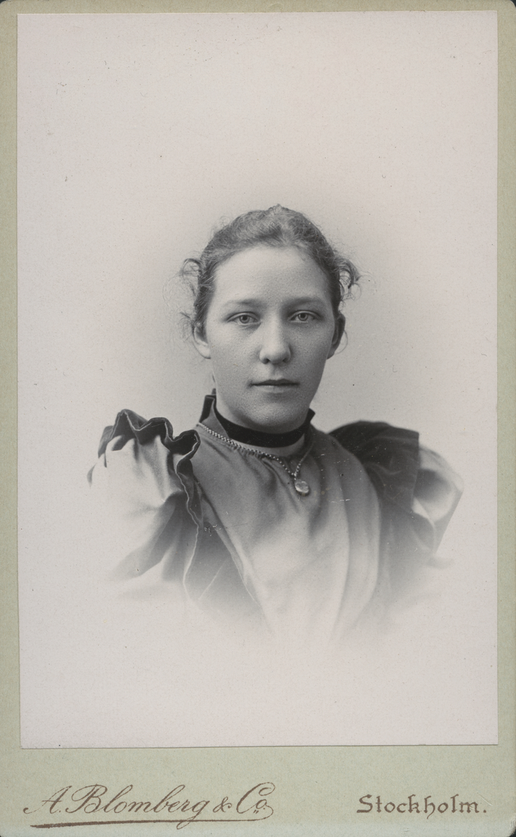 Porträtt av Hanna Löfgren, 1894.