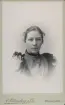 Porträtt av Hanna Löfgren, 1894.