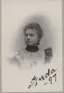 Porträtt av Gerda -97 (enligt text på framsida kort).