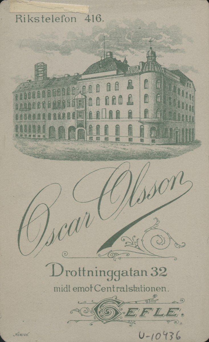 Kvinnoporträtt.