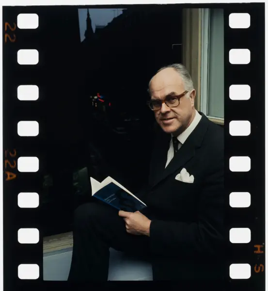 Porträtt av nytillträdde generaldirektören för Medicinalstyr