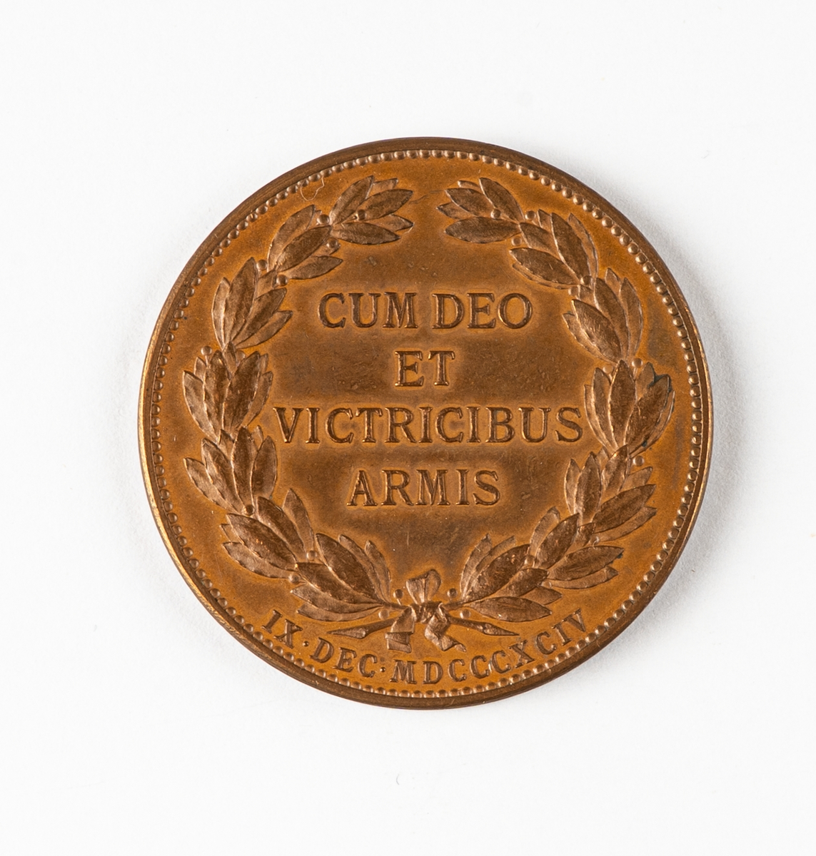 Gustav II Adolf, medalj till minne av kungens födelsedag, 1894.