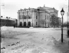 Gävle teater. Foto den 5 december 1901.