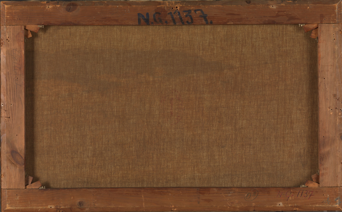 Vinter, Vestre Aker [Maleri]