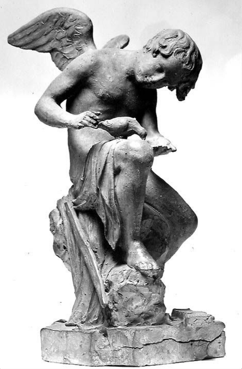 Amor mater due [Statuett]