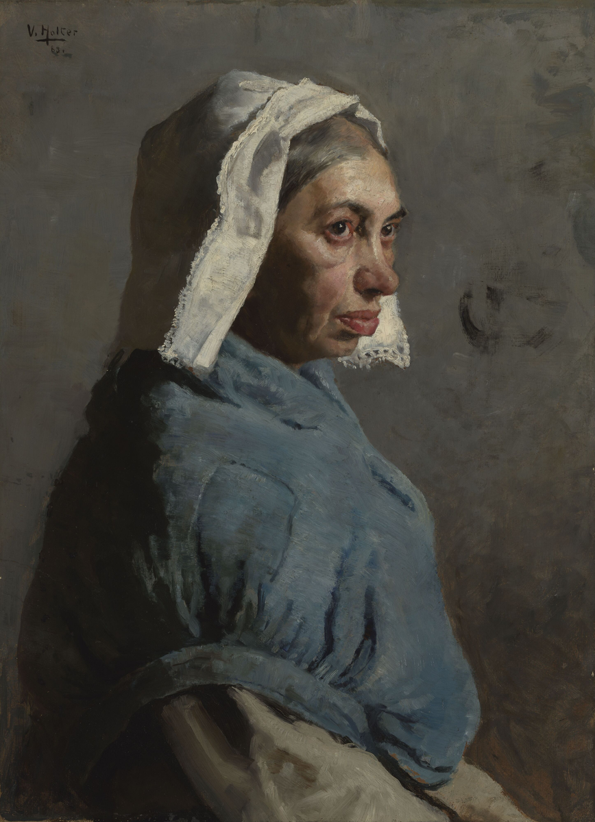 Kvinneportrett [Maleri]