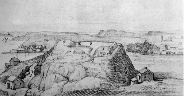 Kållered och Fässberg låg under danskt välde