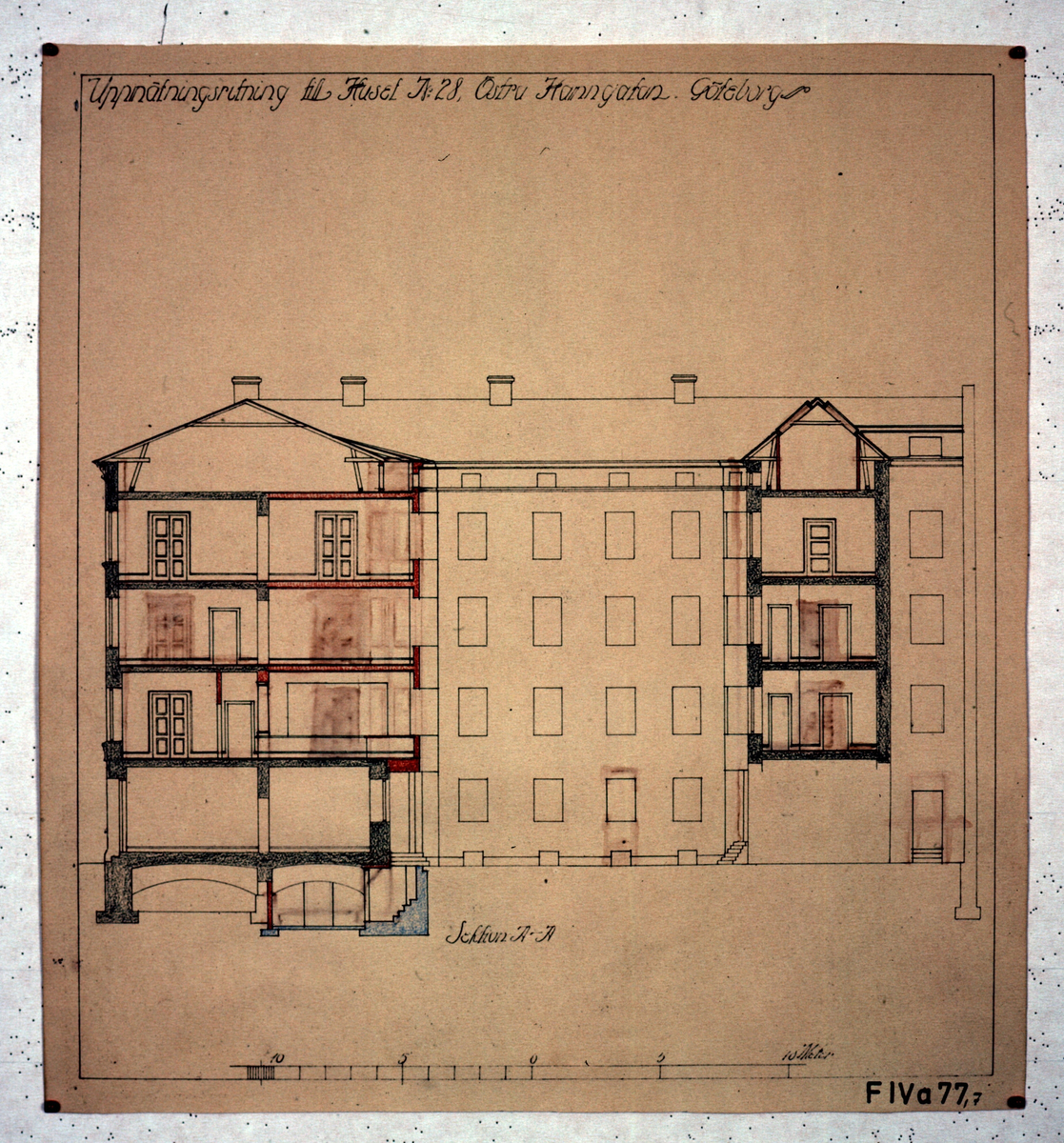 Förslag till inredning av lokaler för Byggnadsnämnden och Stadsingenjörskontoret. Inkluderar kostnadsförslag.