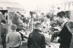 Julfest hos Nacka Foto i Ektorp år 1960.