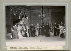 Romeo och Julia, Dramatiska teatern 1900. Föreställningsbild