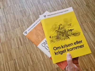 Har du fått "Om krisen eller kriget kommer" i brevlådan?