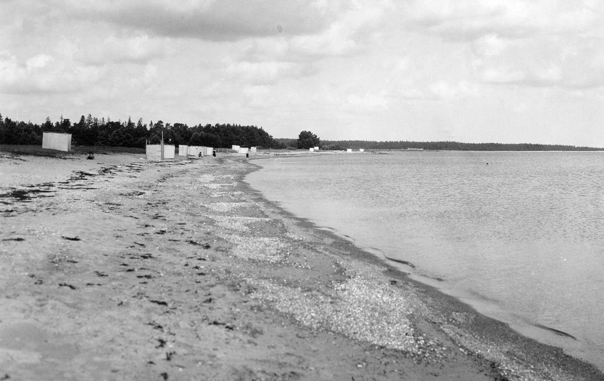 Badstranden i Ljugarn.