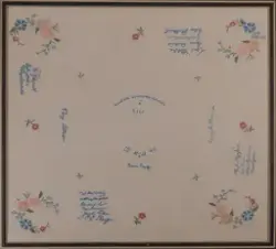 Broderad tavla