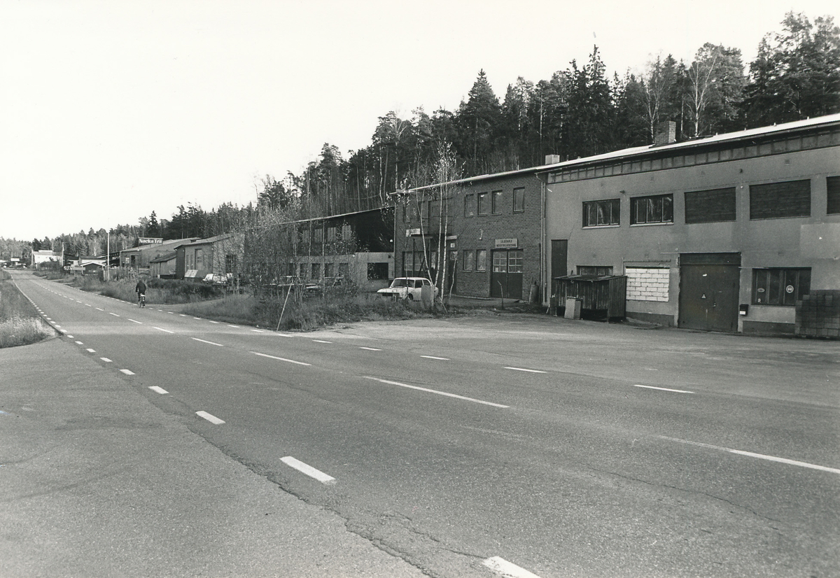 Industriområde utmed Värmdövägen i Saltsjö-Boo, Värmdövägen 724 med flera. 