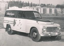 Atlas Copcos Volvo Duett.