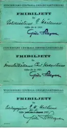 Frikort, SCO, 1925