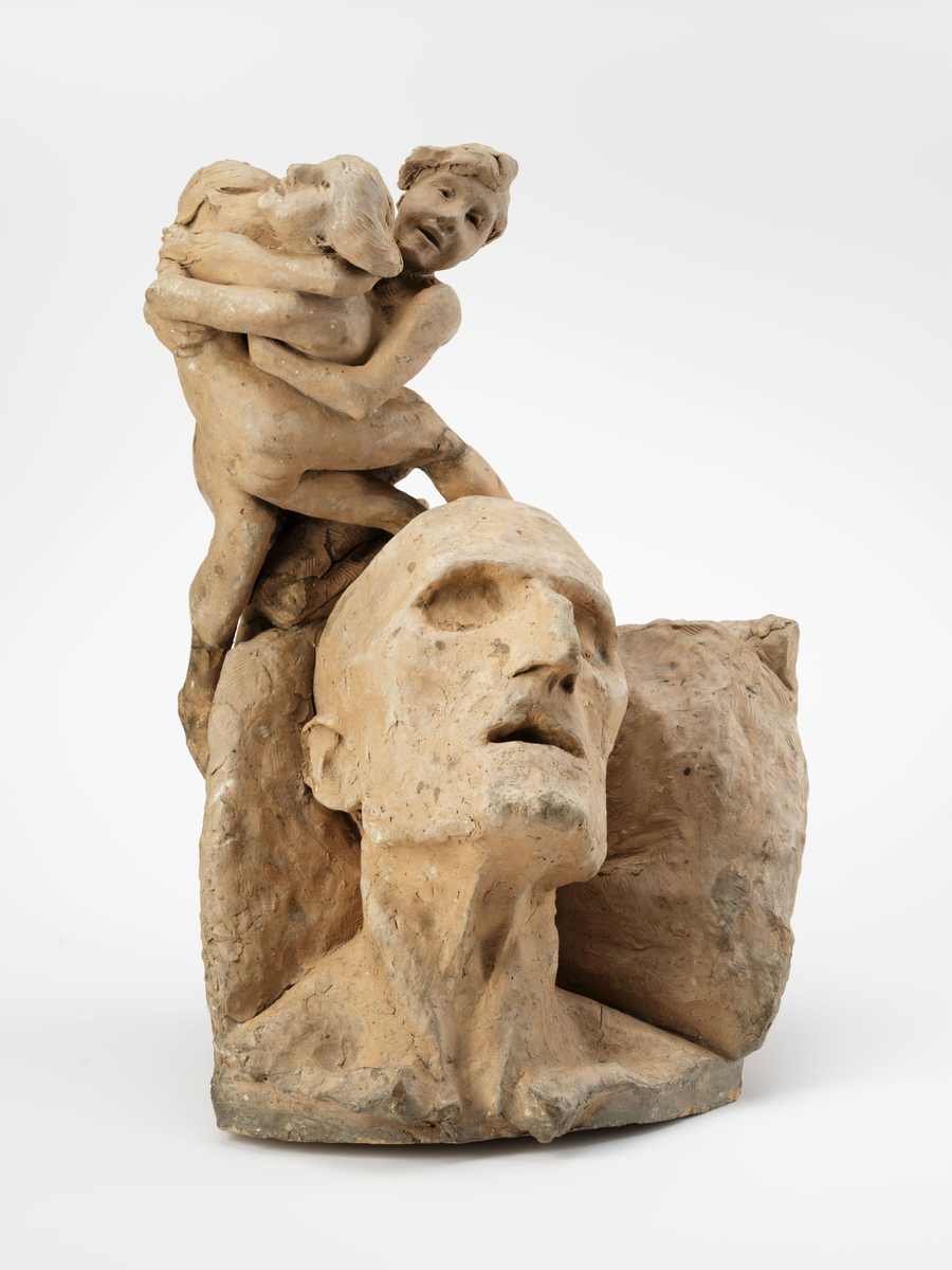 Død og liv [Skulptur]