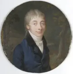 Mannsportrett. Kopi [Miniatyr]