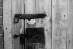 Detalj av gammalt lås.