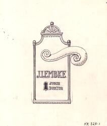 Arkitektkontoret A. Krüger & Son AB:s ritningar