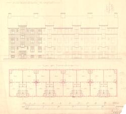 Arkitektkontoret A. Krüger & Son AB:s ritningar