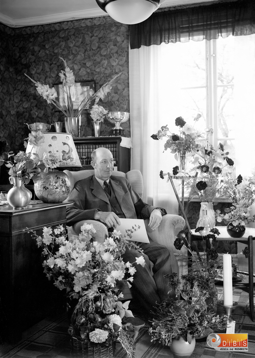 Nils Haegerstrand, Löten, Rengsjö, på 50-årsdagen
(Se bild RGS00275)