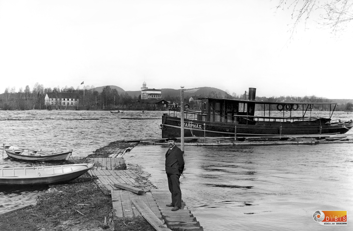 Bollnäs Flottningsbåten Varpnäs.