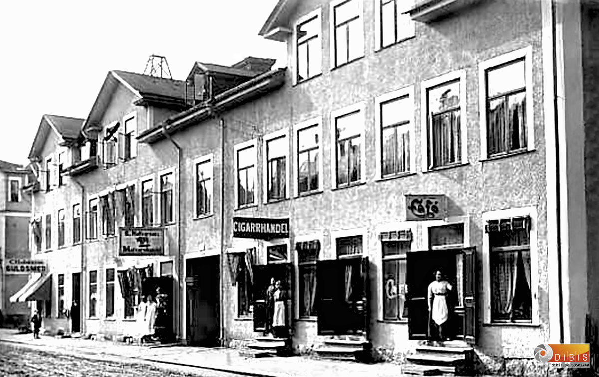 Bollnäs Långgatan 11. Kvarteret Broåker 1.