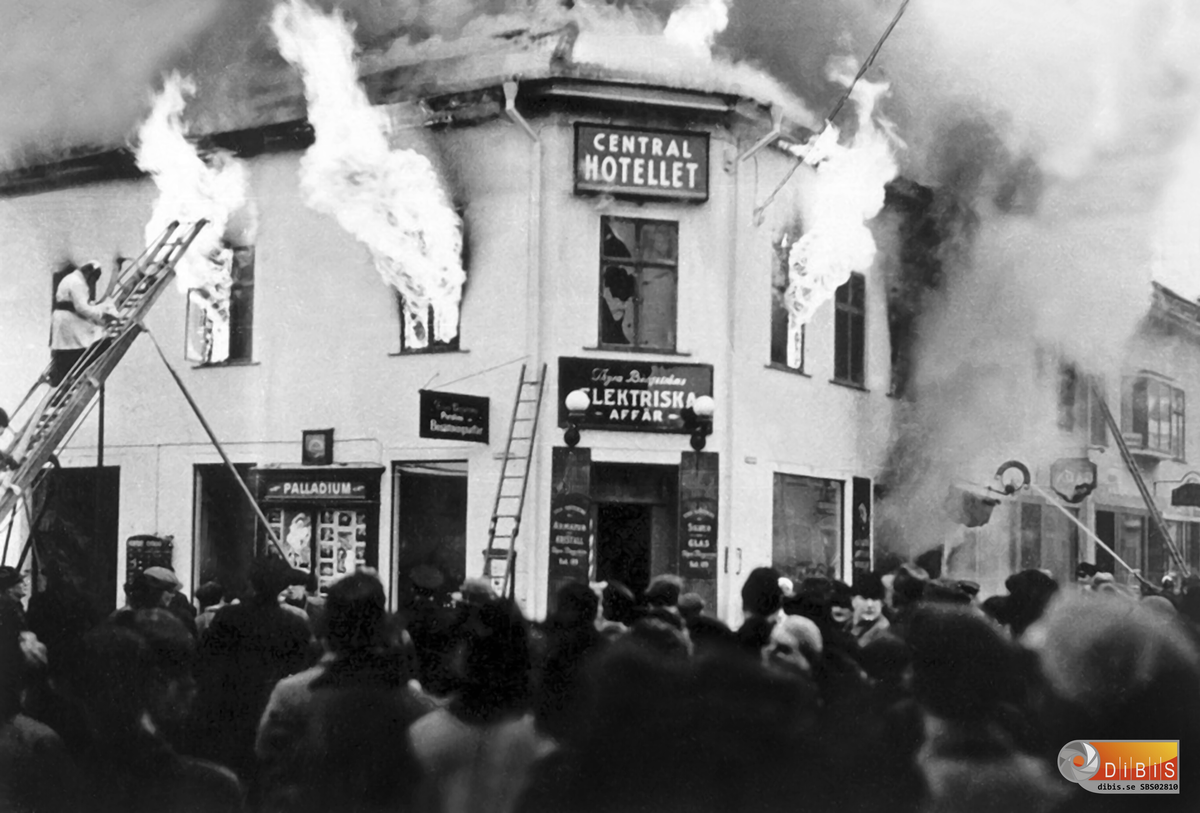 Bollnäs Långgatan 18. Kvarteret Kringlan. Se även bild SBS02820
