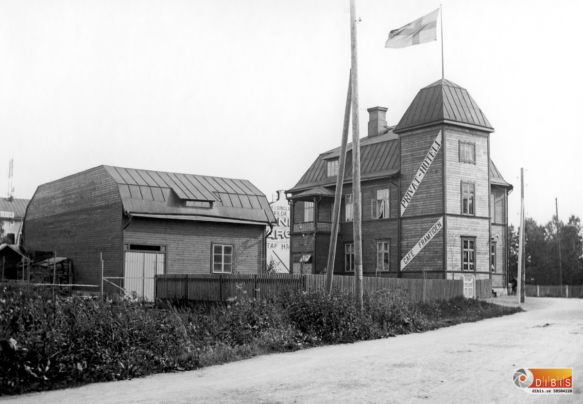 Bollnäs Våggatan. Kvarteret Framtiden.