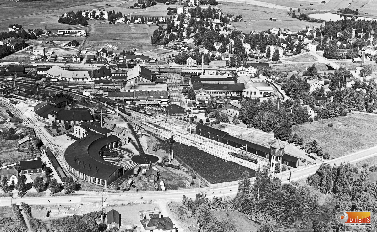 Bollnäs Järnvägsområdet.