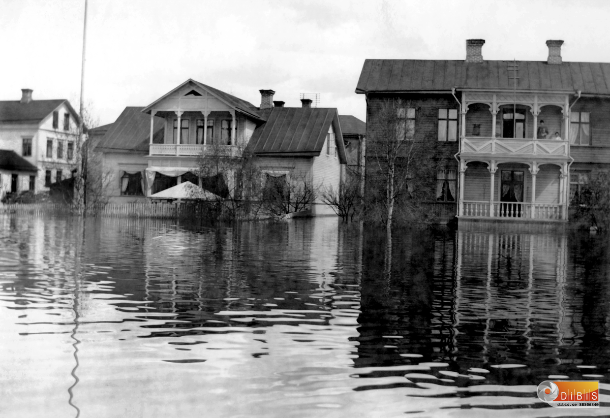 Bollnäs Vågen.
Trädgårdsgatan - Våggatan - Östergatan.