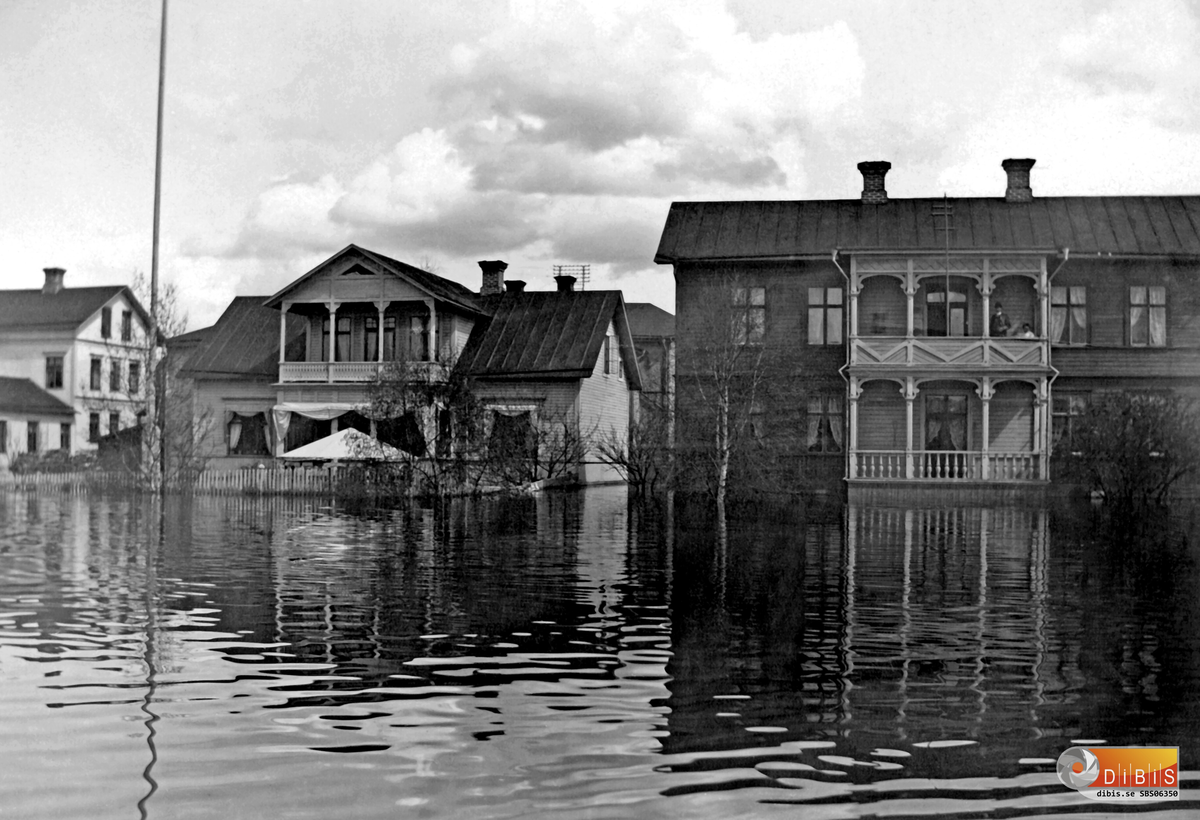 Bollnäs Vågen.
Trädgårdsgatan - Våggatan - Östergatan.