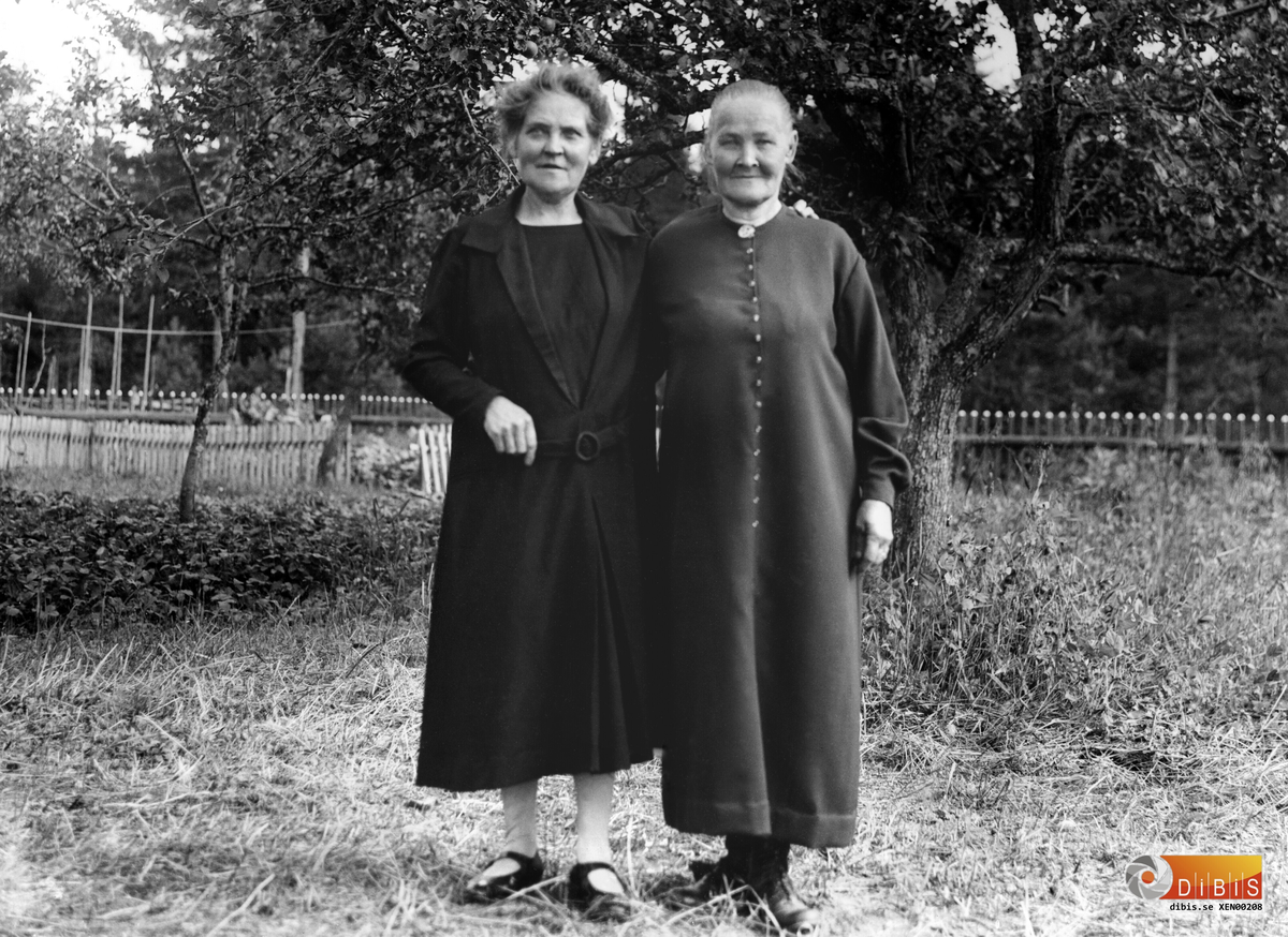 T.v: ¨Petterssons-Brita¨ ?
T.h: ¨Petterssons-Karin¨  Petterssons gård i Svedja, Rengsjö.