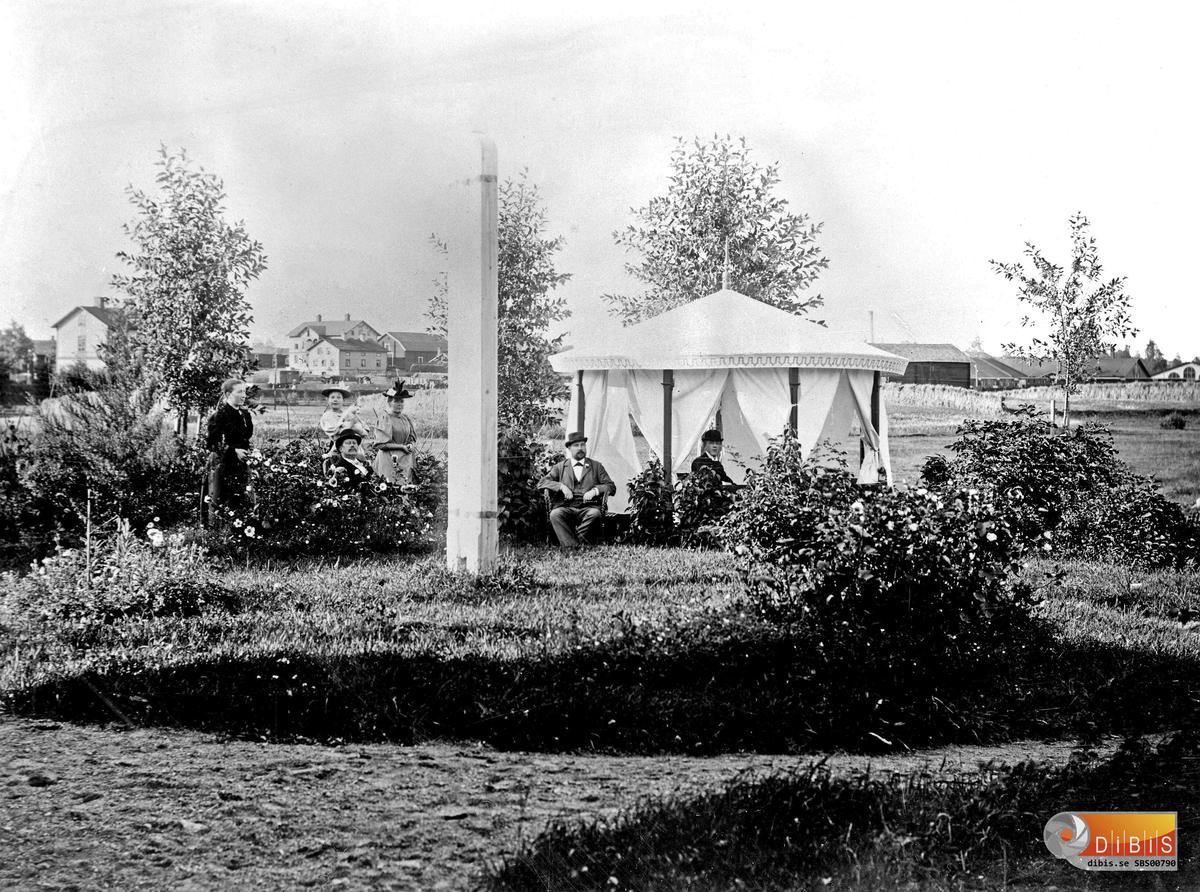Bollnäs Långgatan Helins Trädgården
