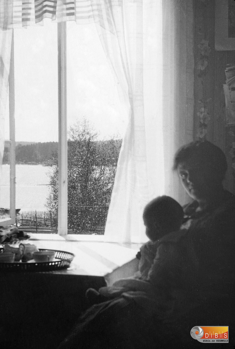 Mamma och Harry, Klapparvik 1916.