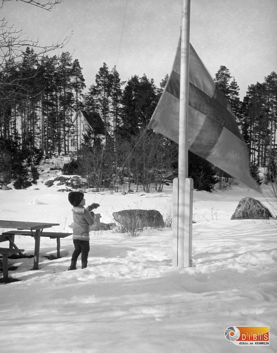 Harry på Sion 27/2 1921.