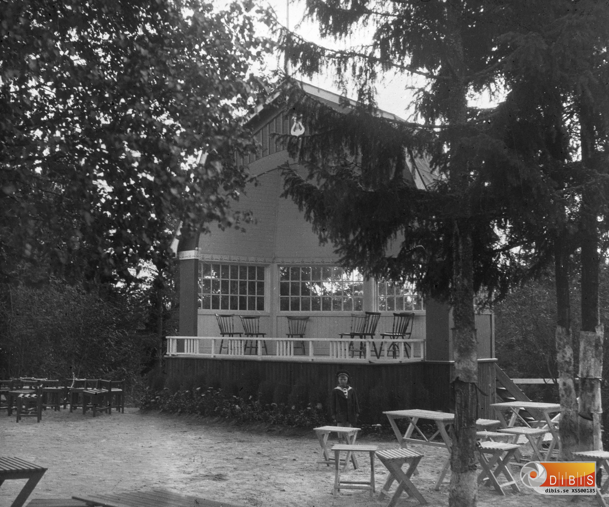 "Grimsharsudden 14/4 1929, vårmorgon vid yttersta skären."