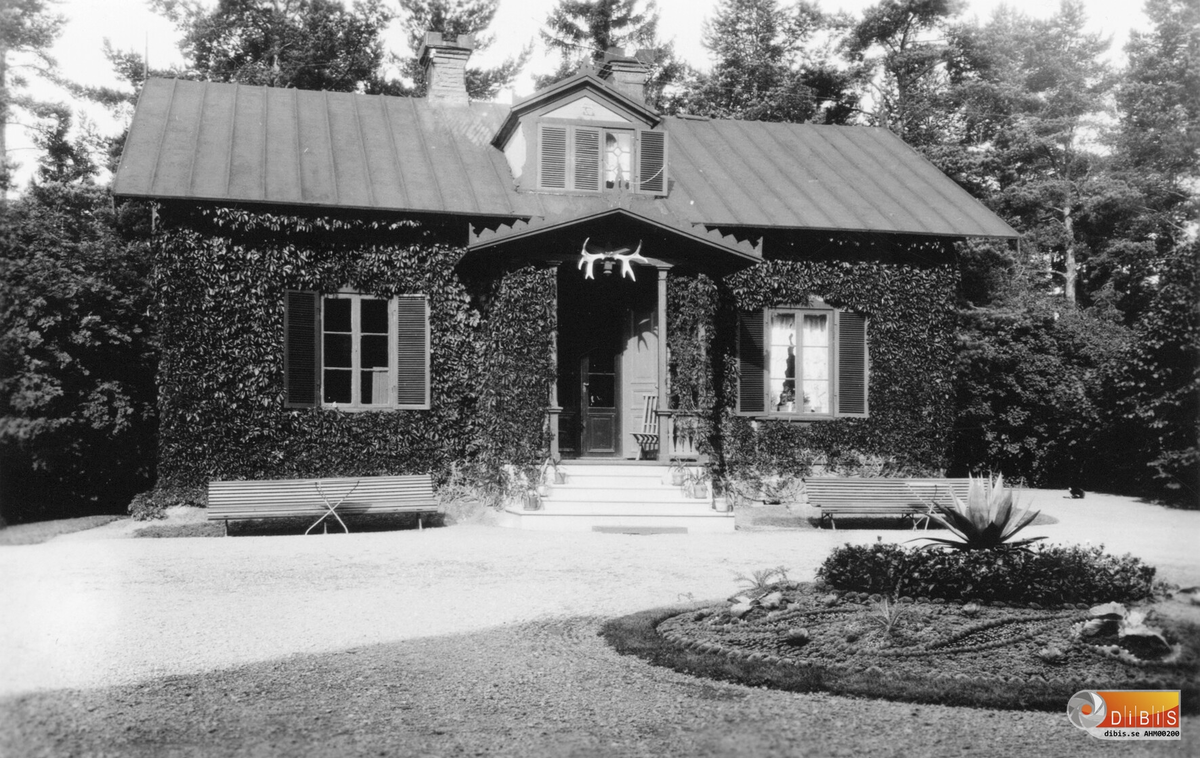 Lilla Chefsvillan i Ljusne som byggdes i början av 1860-talet till Wilhelm Kempe.