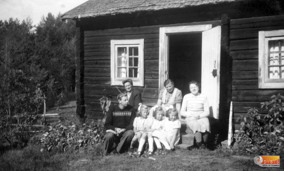 Femsmyra fäbod mellan Villsjön och Bergviken.
