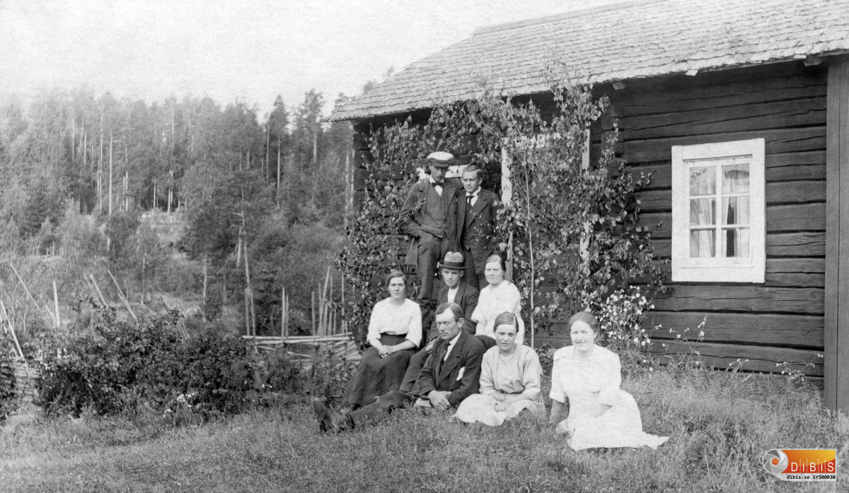Femsmyra fäbod mellan Villsjön och Bergviken.