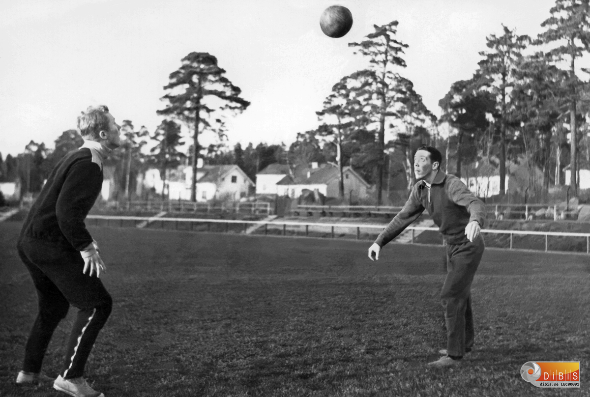 Carl-Olov Florin och Curt Carlman visar sina talanger.