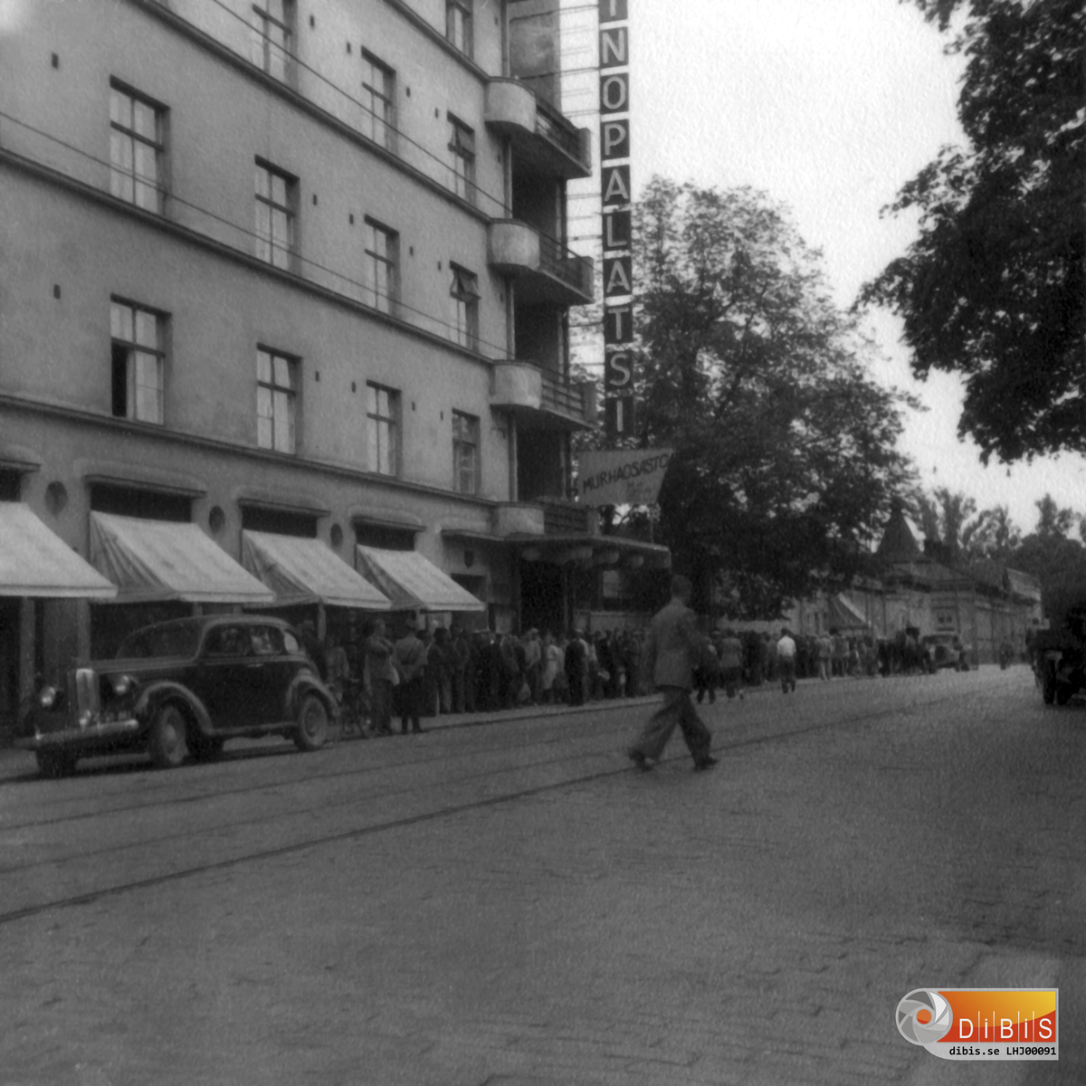 Helsingfors, Kinopalatsi (från tyskans film, Kino), låg på Kajsaniemigatan 2.