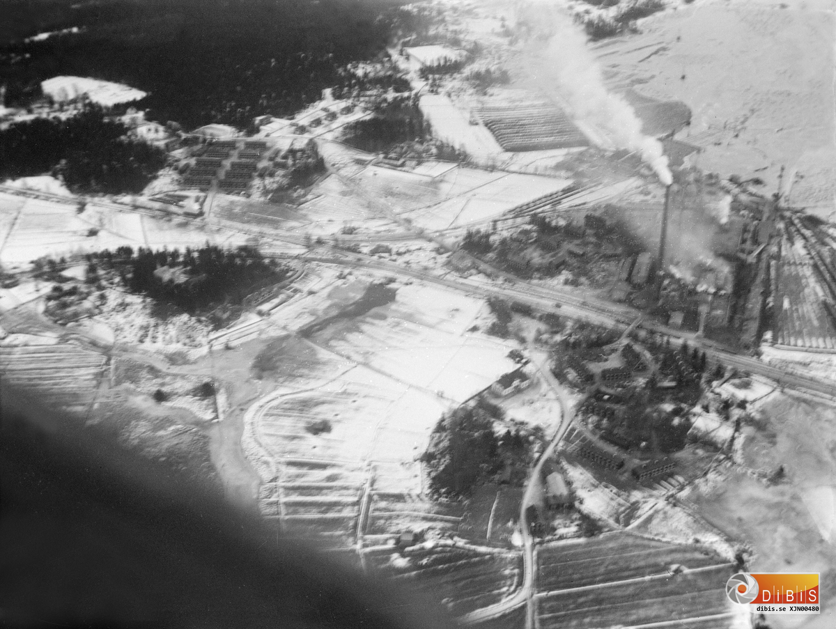 Ett annat motiv än XJN-127 där John B var uppe med Ahrenbergsflyg och tog några bilder över samhället.